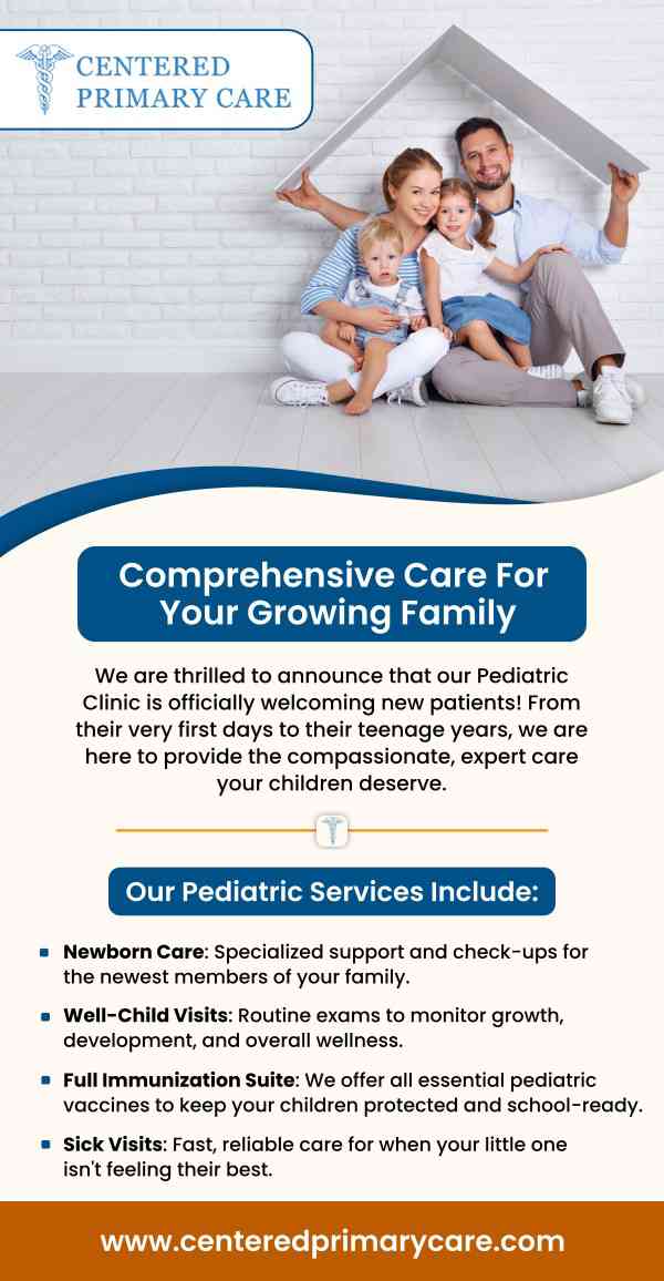 Comprehensive Care For Your Growing Family at Centered Primary Care in Stoughton, MA Comprehensive Care For Your Growing Family at Centered Primary Care in Stoughton, MA